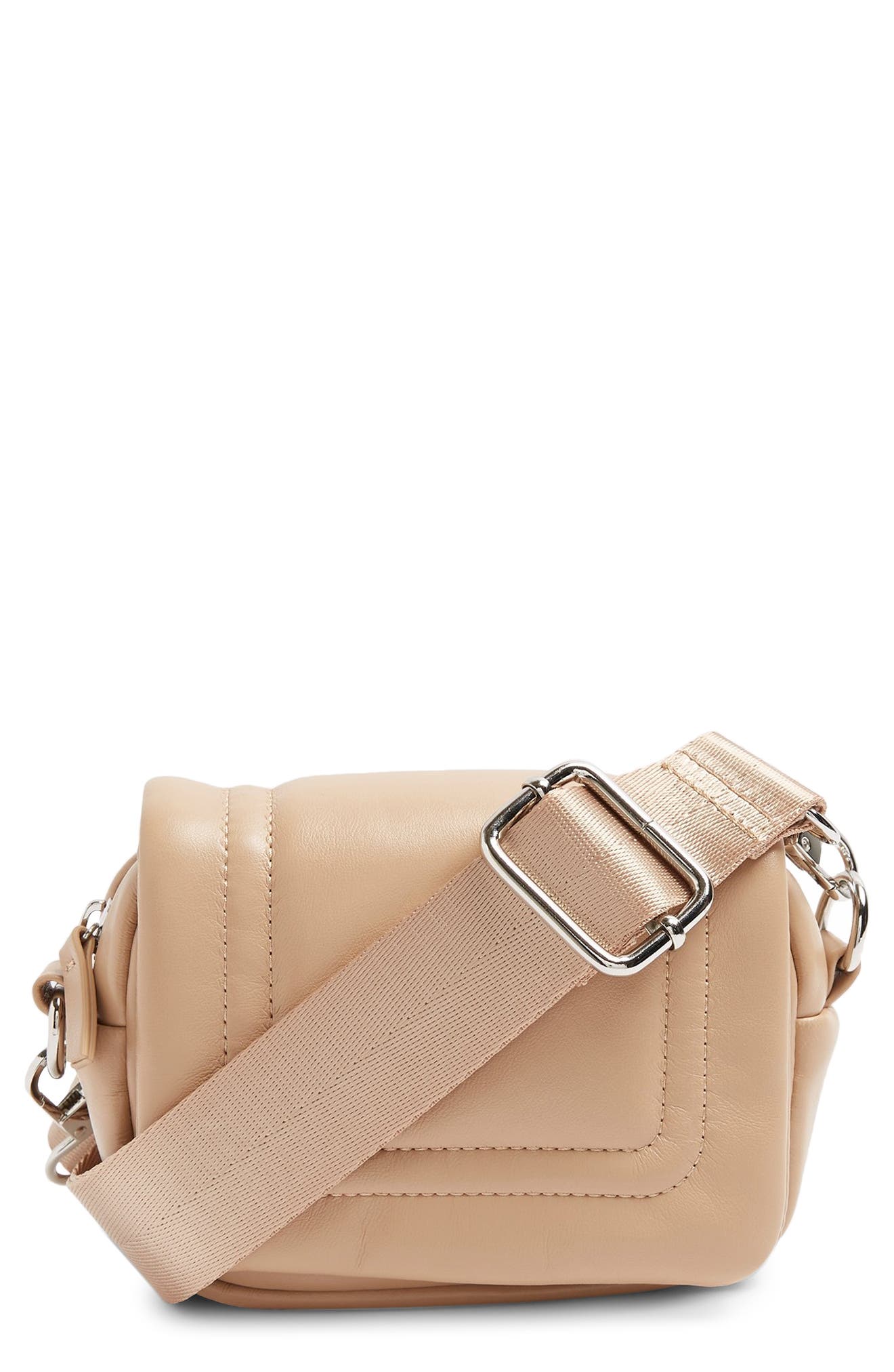 Bagged Out Mini Crossbody Bag, Main, color, BEIGE