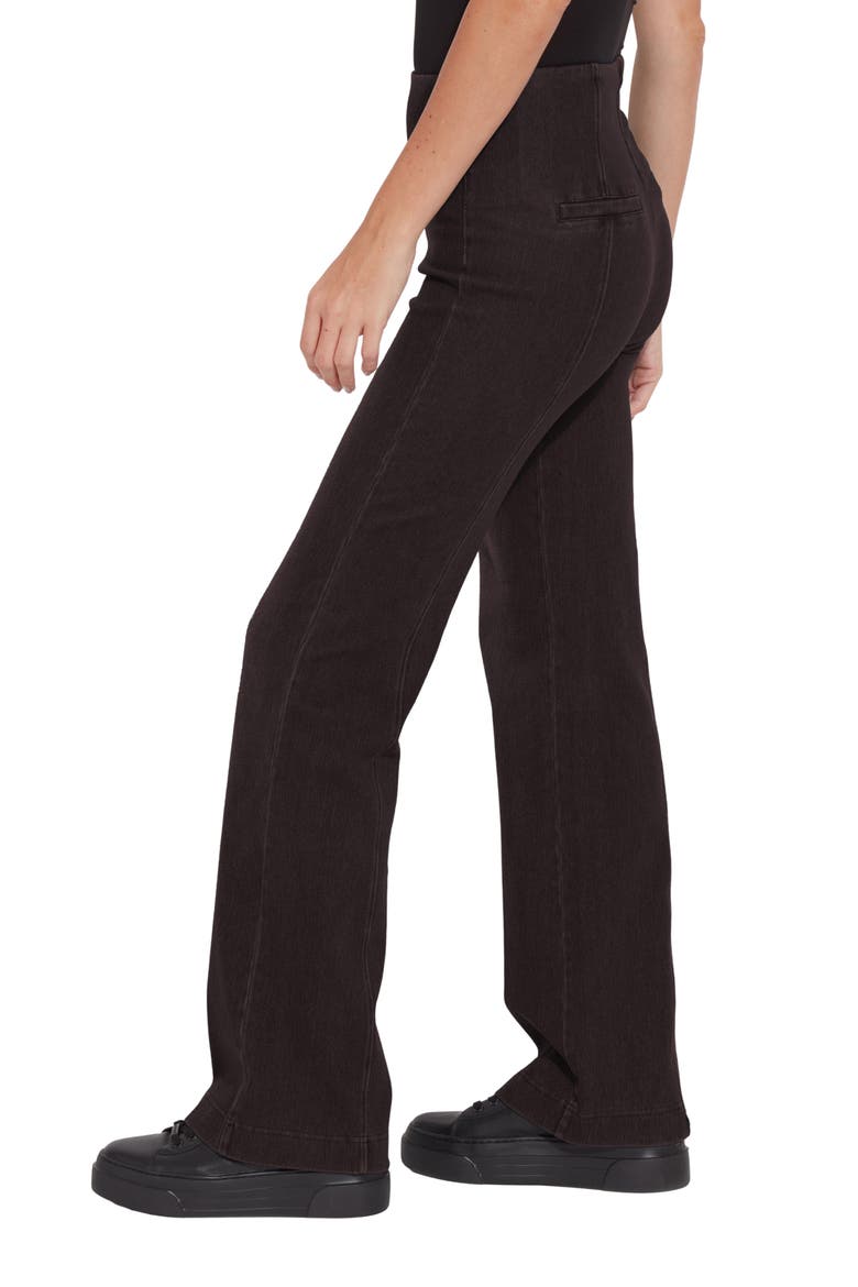 'Lyssentials Wide Leg Denim Trousers, Alternate, color, DOUBLE ESPRESSO