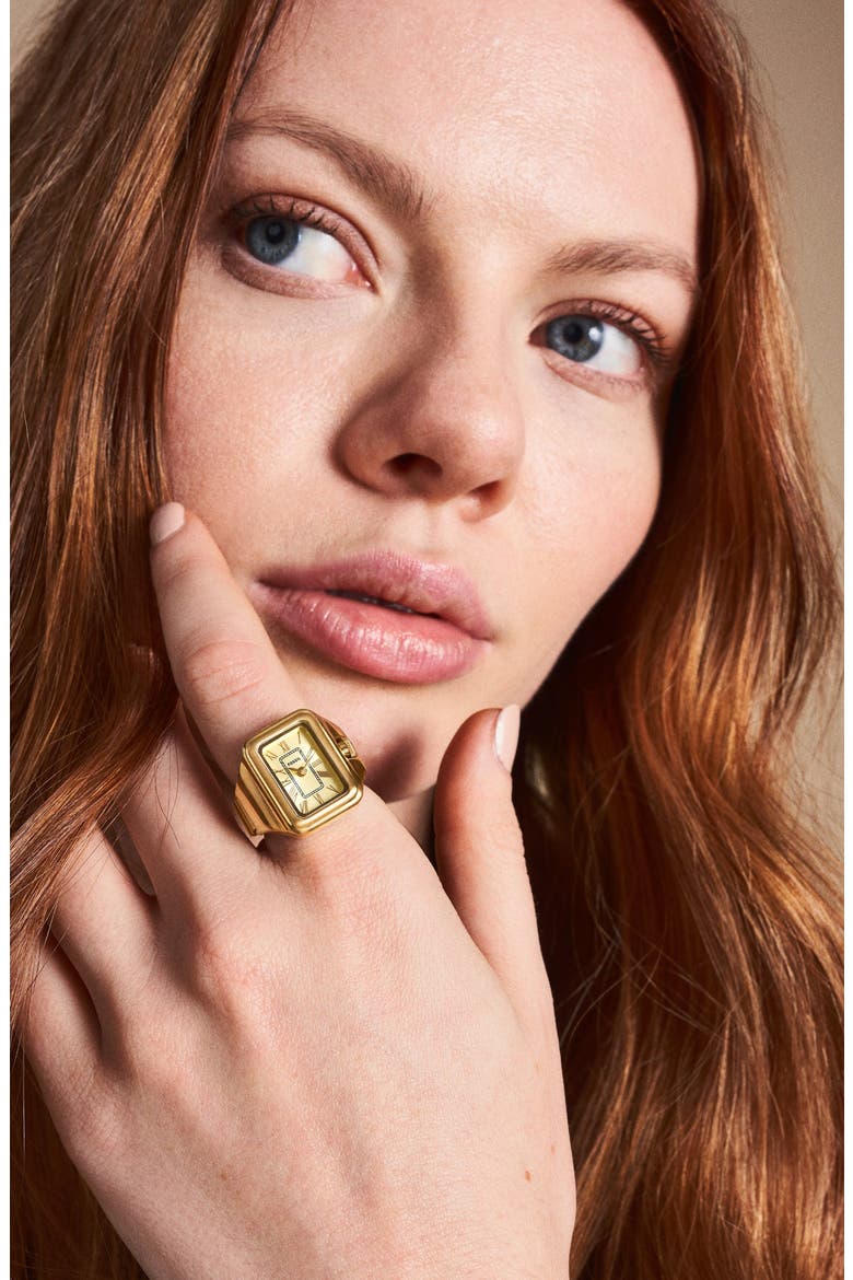 Raquel Watch Ring, 14mm, Alternate, color, GOLD
