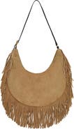 Rebecca Minkoff Billie Fringe Leather Hobo Bag