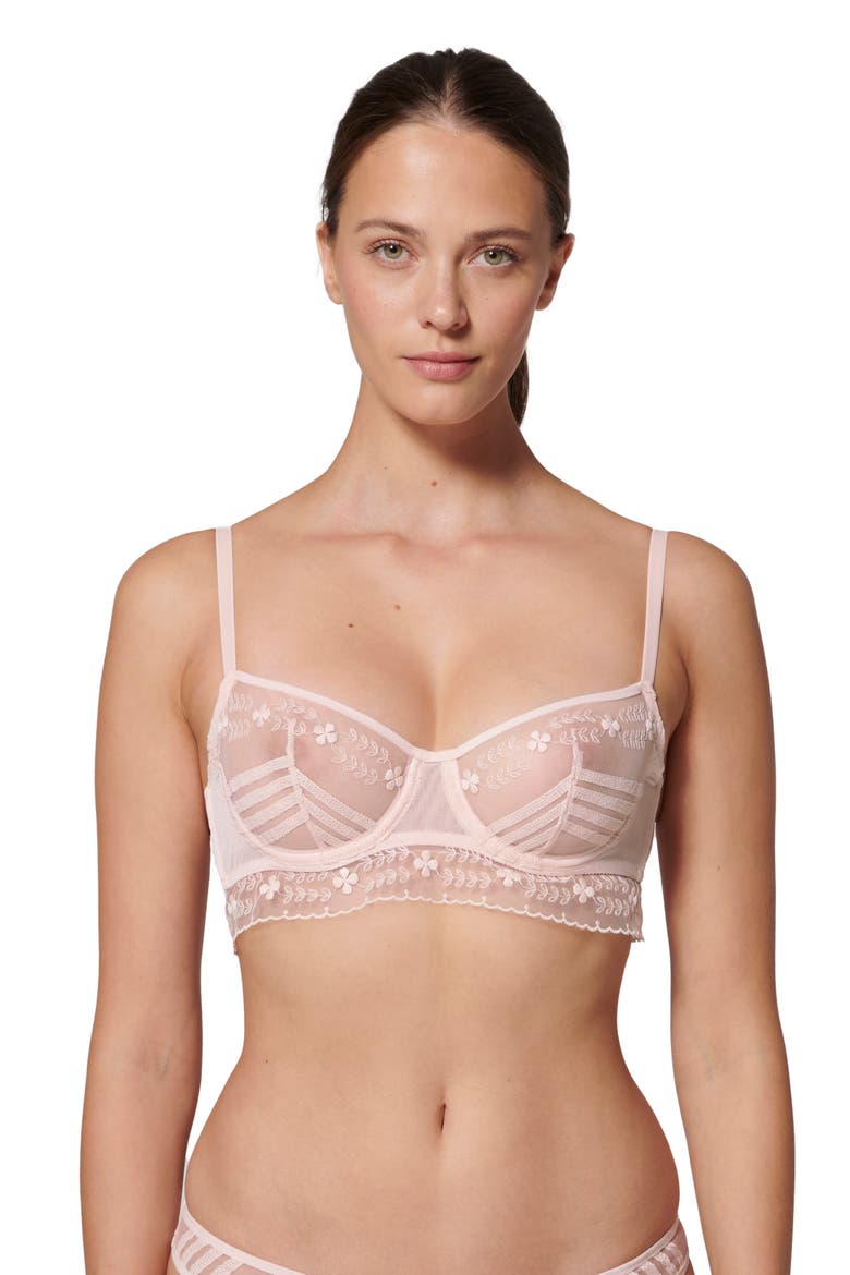 Marthe Demi Underwire Bra, Alternate, color, PETAL POWDER