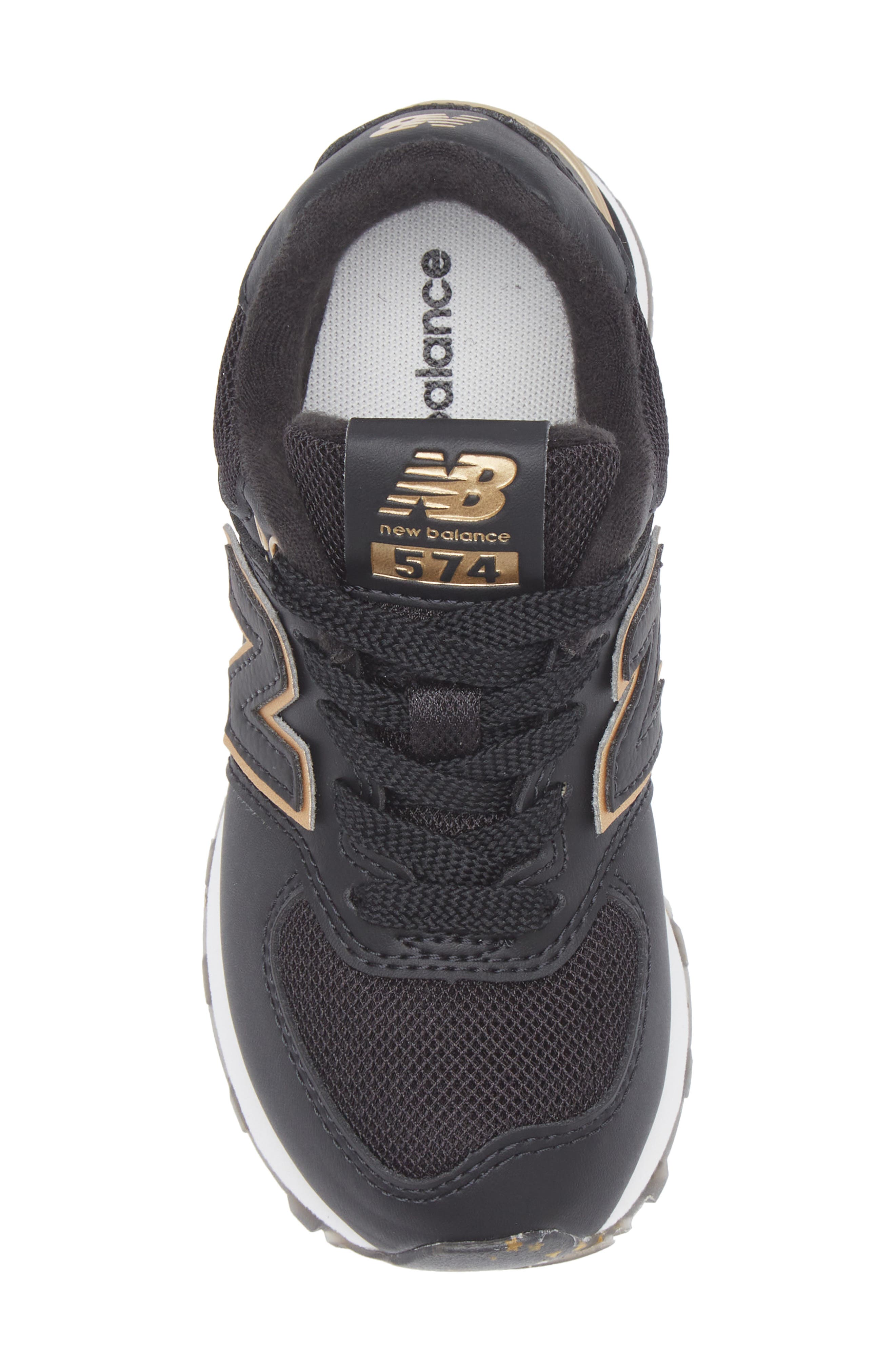 New Balance Kids' 574 Sneaker, Alternate, color, Black