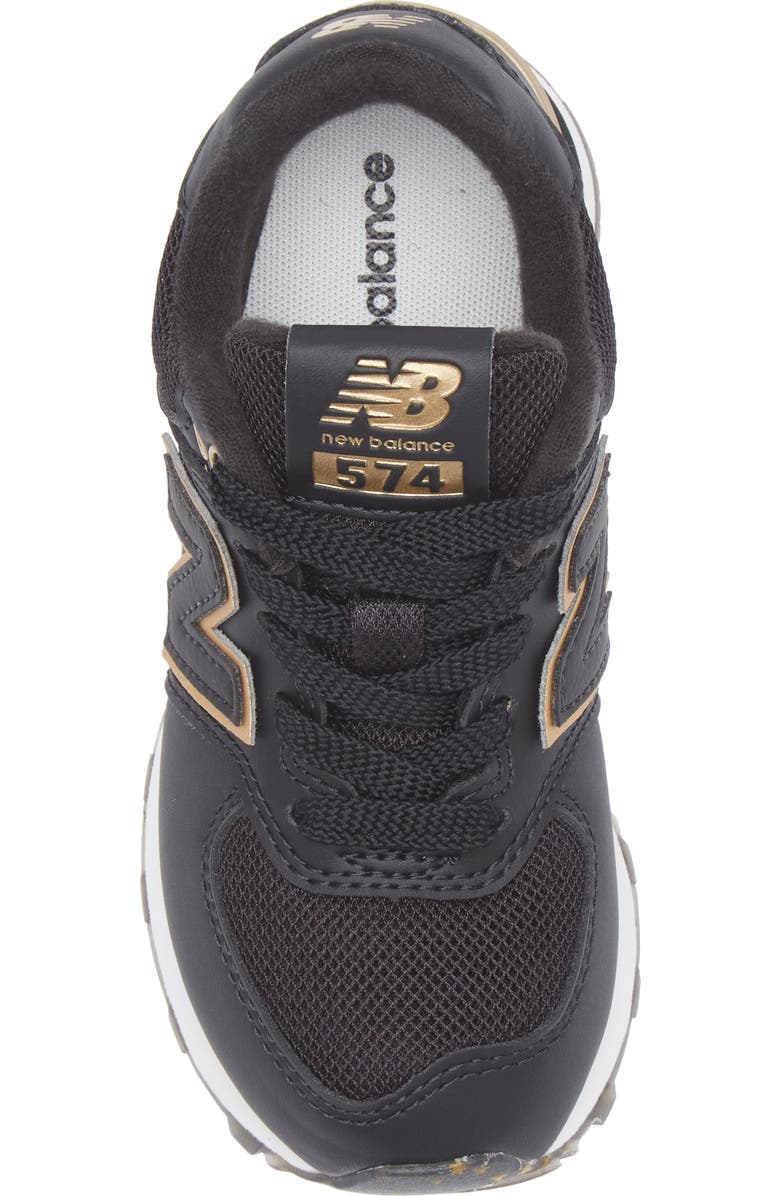 New Balance Kids' 574 Sneaker, Alternate, color, Black