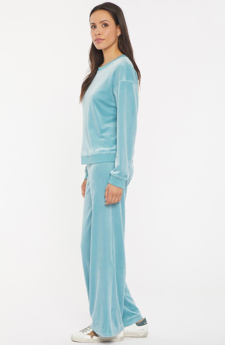 NYDJ Basic Velour Sweatshirt, Alternate, color, 