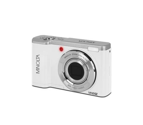 Dual Lens 5x Optical Zoom Point and Shoot Camera