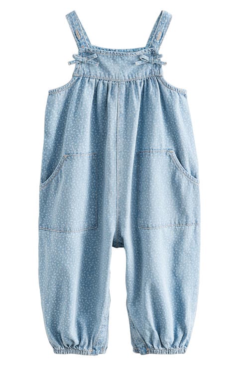 Kids' Ditsy Denim Jumpsuit (Baby, Toddler & Little Kid)