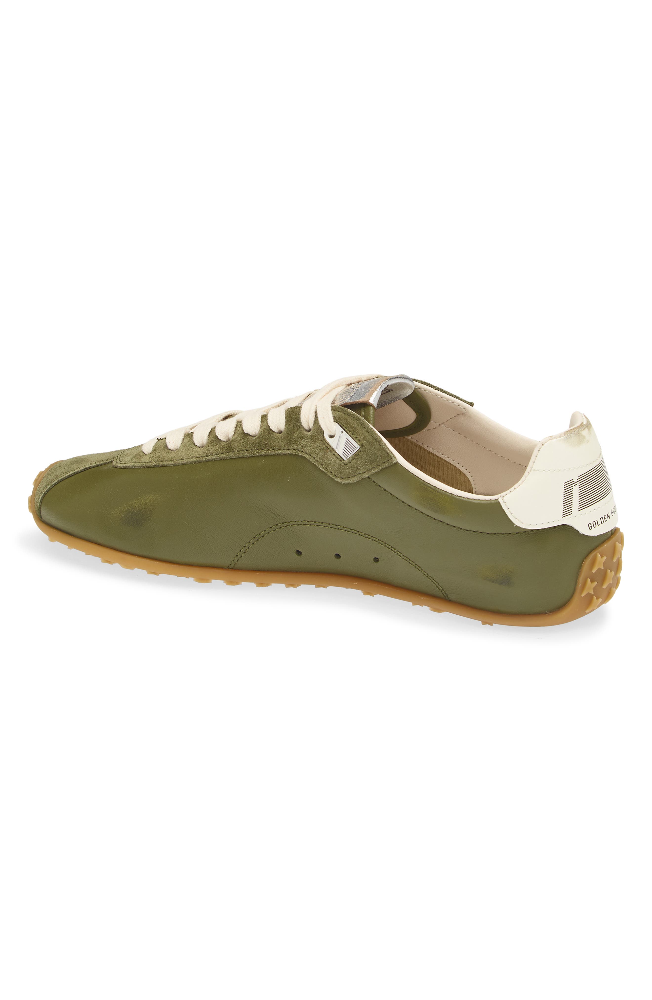 Marathon Speed Sneaker, Alternate, color, OLIVE/ MILK