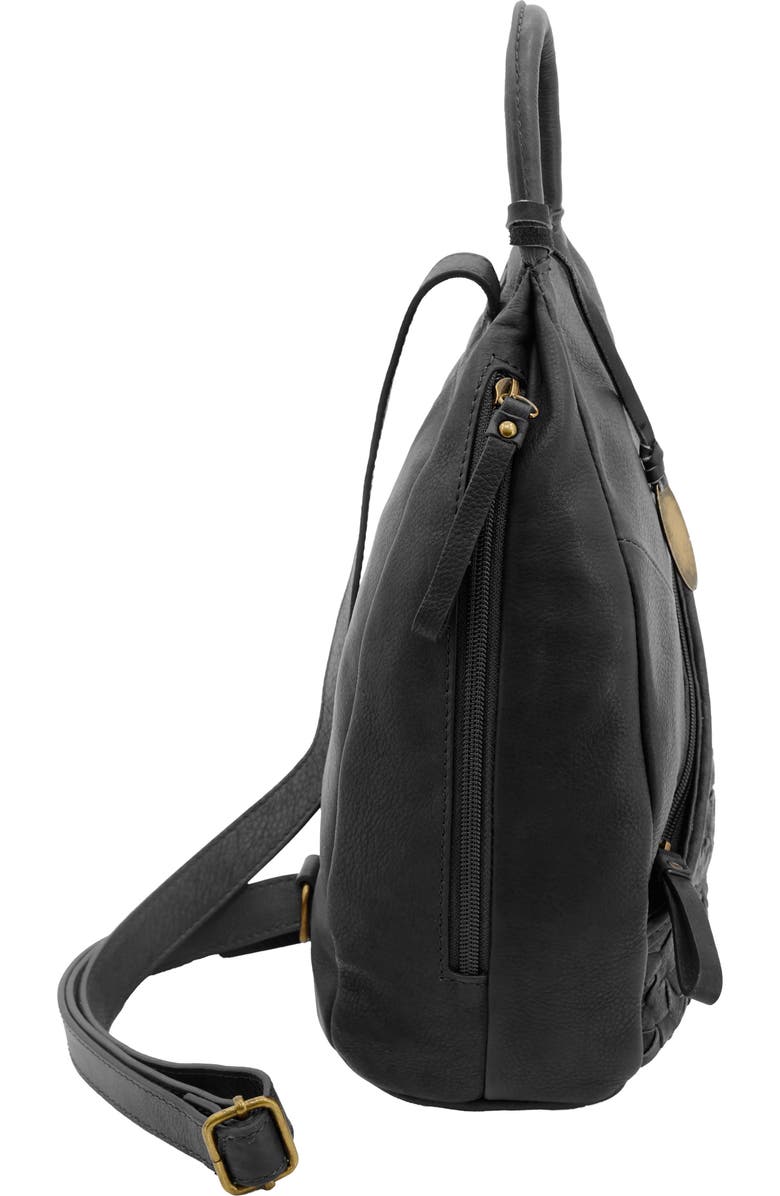 Børn Woven Leather Sling Bag, Alternate, color,