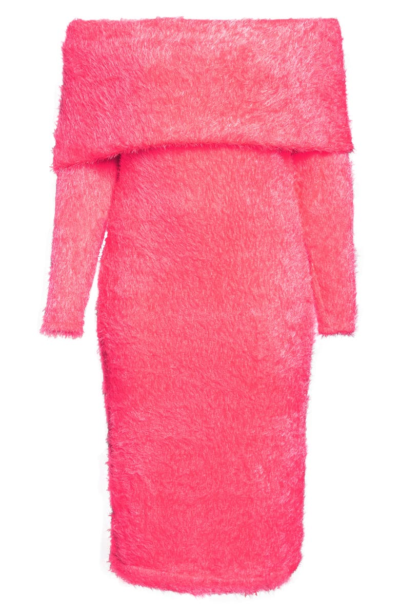 Zelie for She Just For You Off the Shoulder Long Sleeve Dress, Alternate, color, 