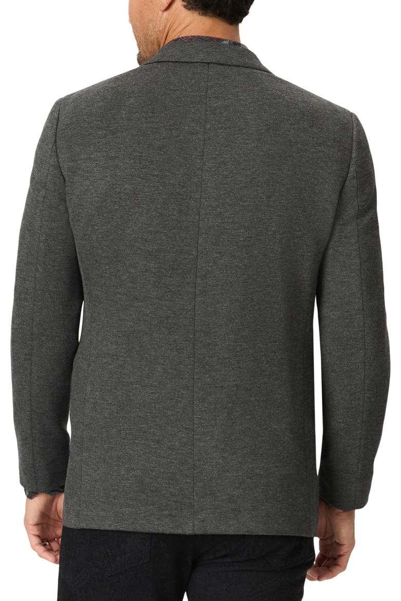 Voyager Knit Sport Coat with Removable Hooded Bib, Alternate, color, GREY