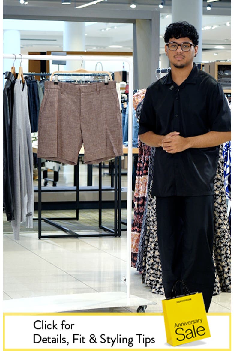 Linen Blend Shorts video