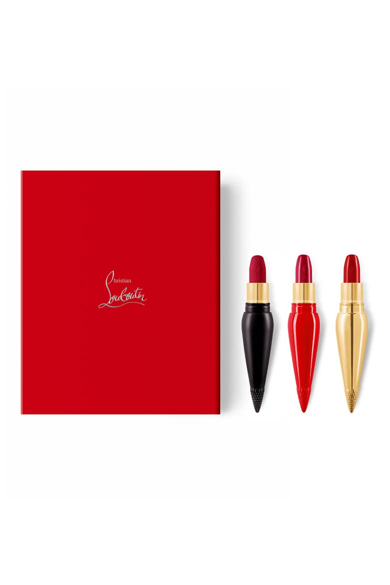 Lip Trio Rouge Louboutin Coffret, Main, color, ROUGE