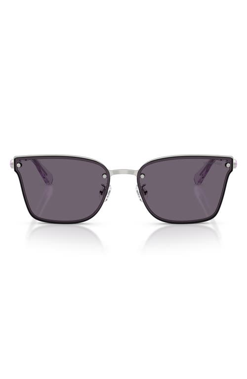 Swarovski 62mm Irregular Sunglasses