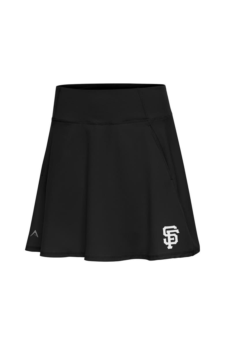 ANTIGUA Women's Antigua Black San Francisco Giants Chip Skort, Main, color, Black