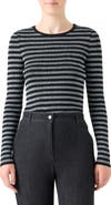 Akris punto Stripe Virgin Wool Sweater