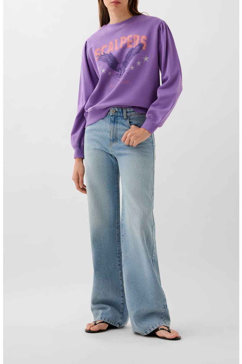 Sceagle Sweater, Alternate, color, Purple