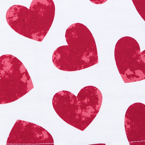 C & F Home C&f Home Watercolor Heart St. Valentines Kitchen And Bathroom Graphic Print Hand Towel In Multi