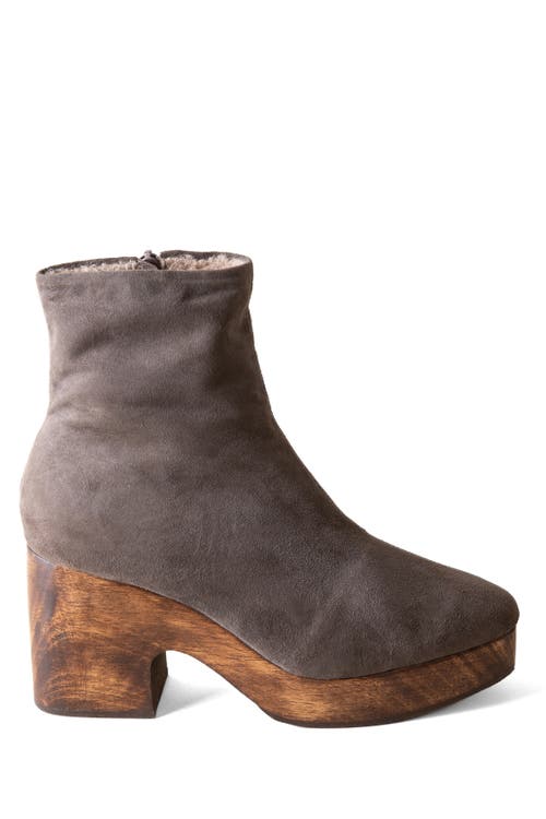 Huma Blanco Elianna Platform Clog Boot In Gray