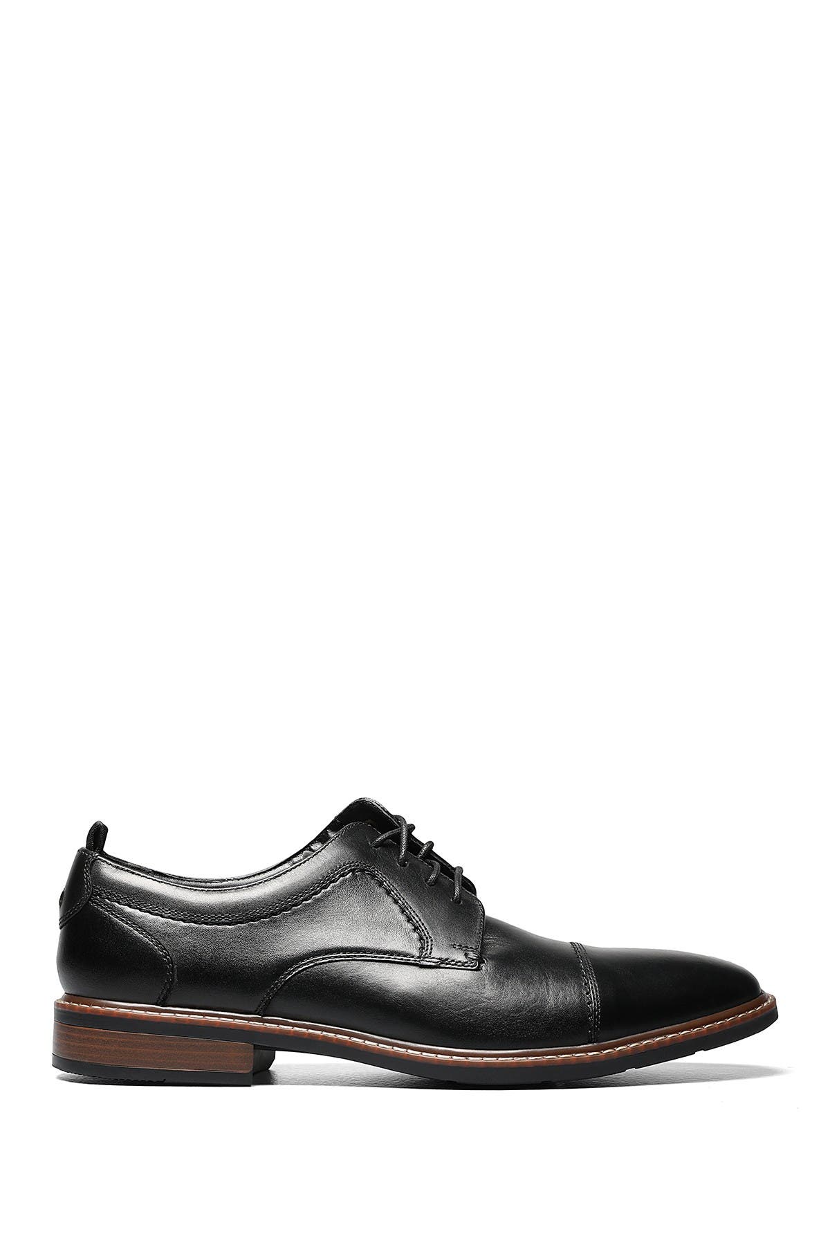 NUNN BUSH Hayden Leather Cap Toe Derby - Wide Width Available, Alternate, color, 