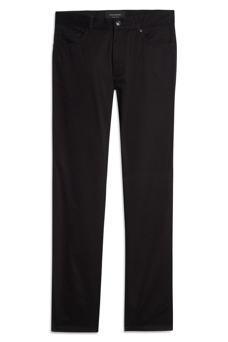 Comfort Slim Jeans, Alternate, color, BLACK
