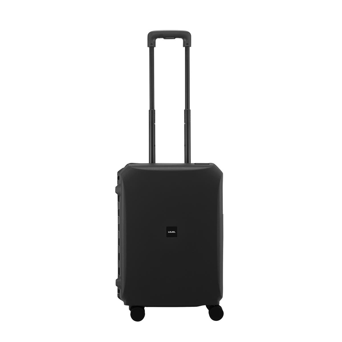 LOJEL Voja Small carry-on 21 inch Lightweight Luggage, Alternate, color, Midnight Black