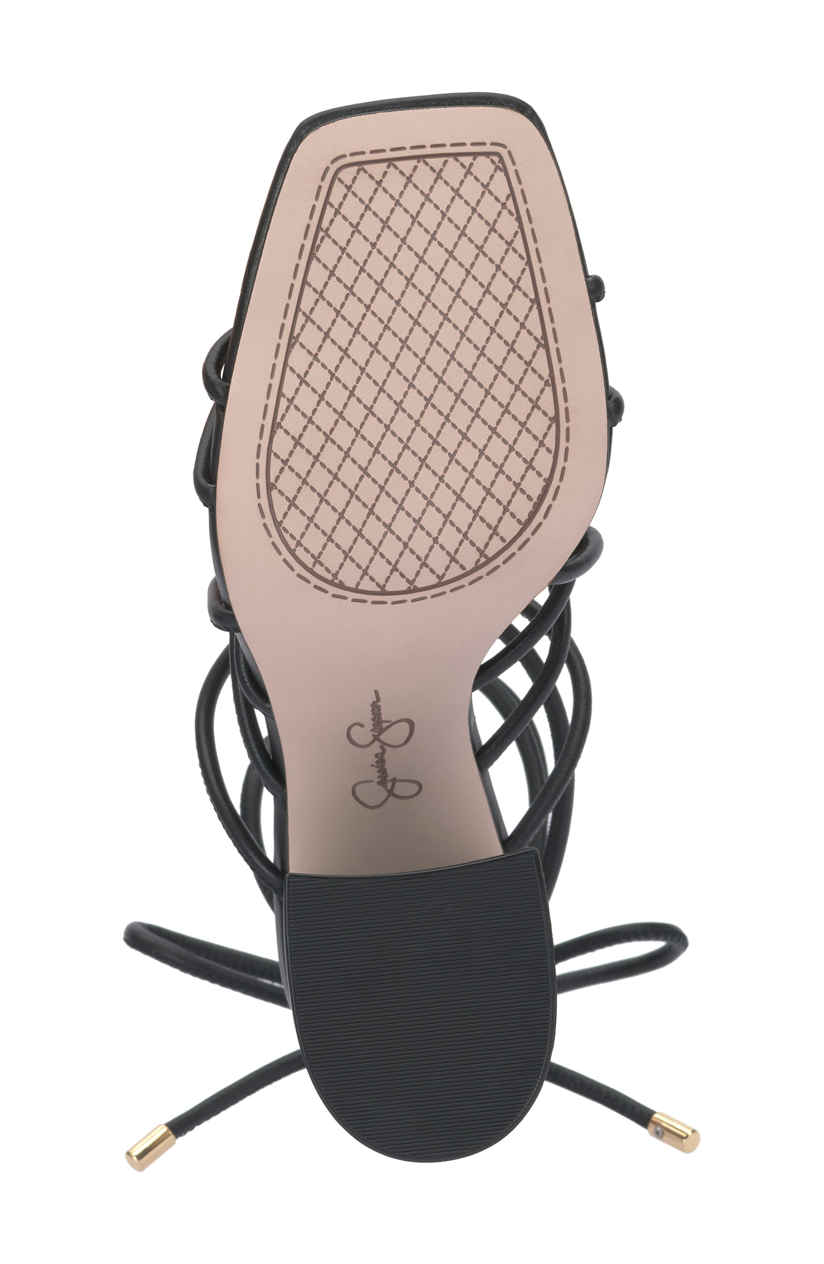 Jessica Simpson Ozias Ankle Wrap Sandal, Alternate, color, 