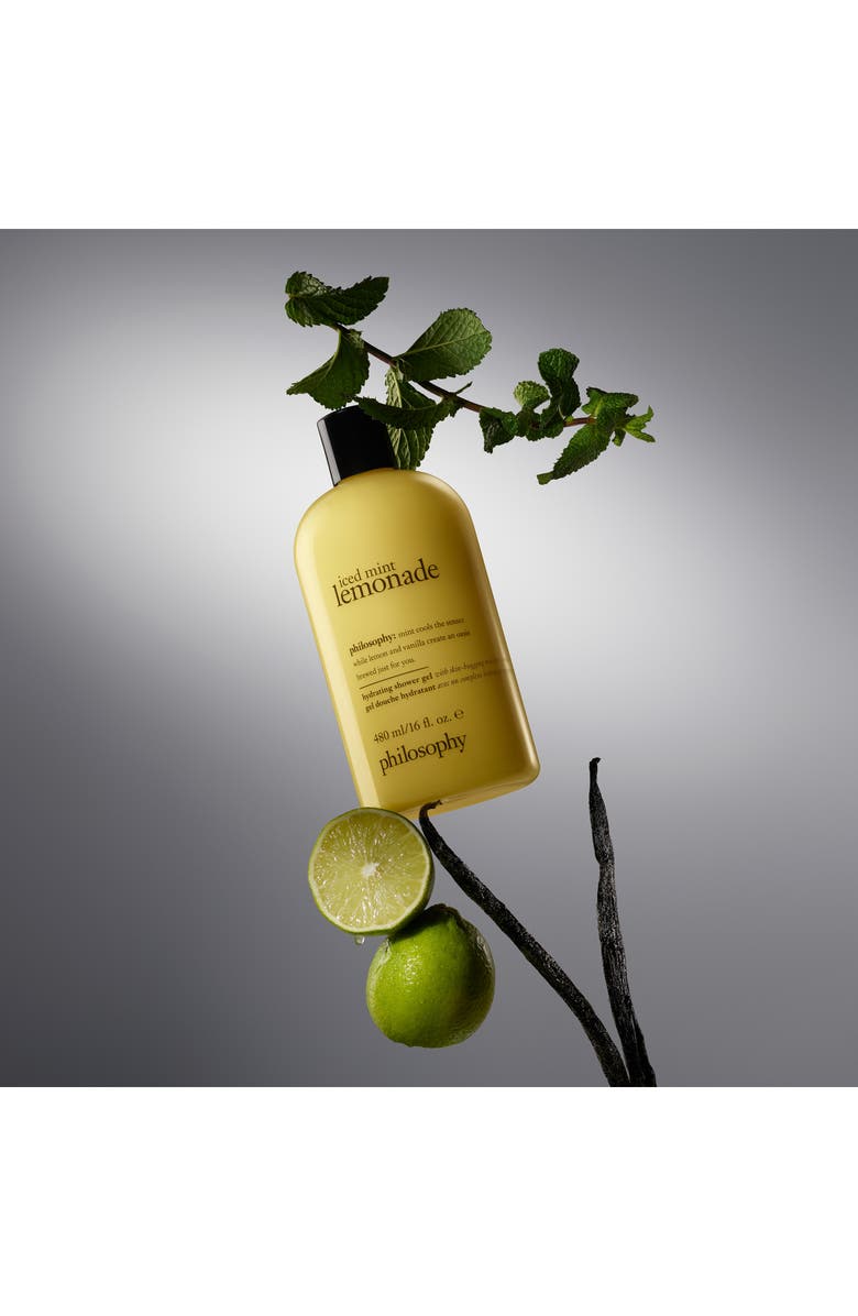 philosophy iced mint lemondae hydrating shower gel, Alternate, color, Ice Mint Lemonade