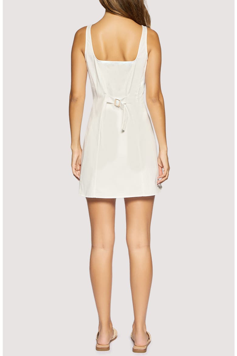 Ravello Fit & Flare Minidress, Alternate, color, OFF WHITE