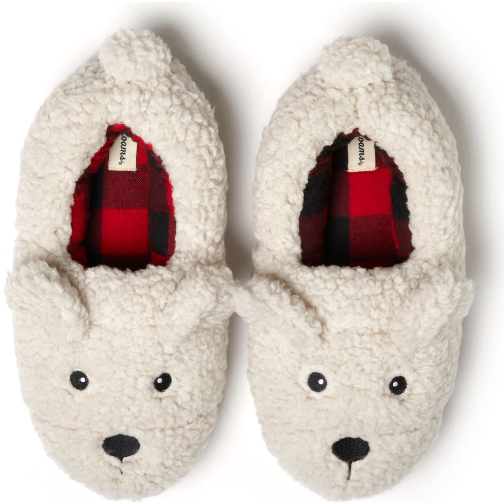 DEARFOAMS Animal Closed Back Slipper in Creme Brulee  product