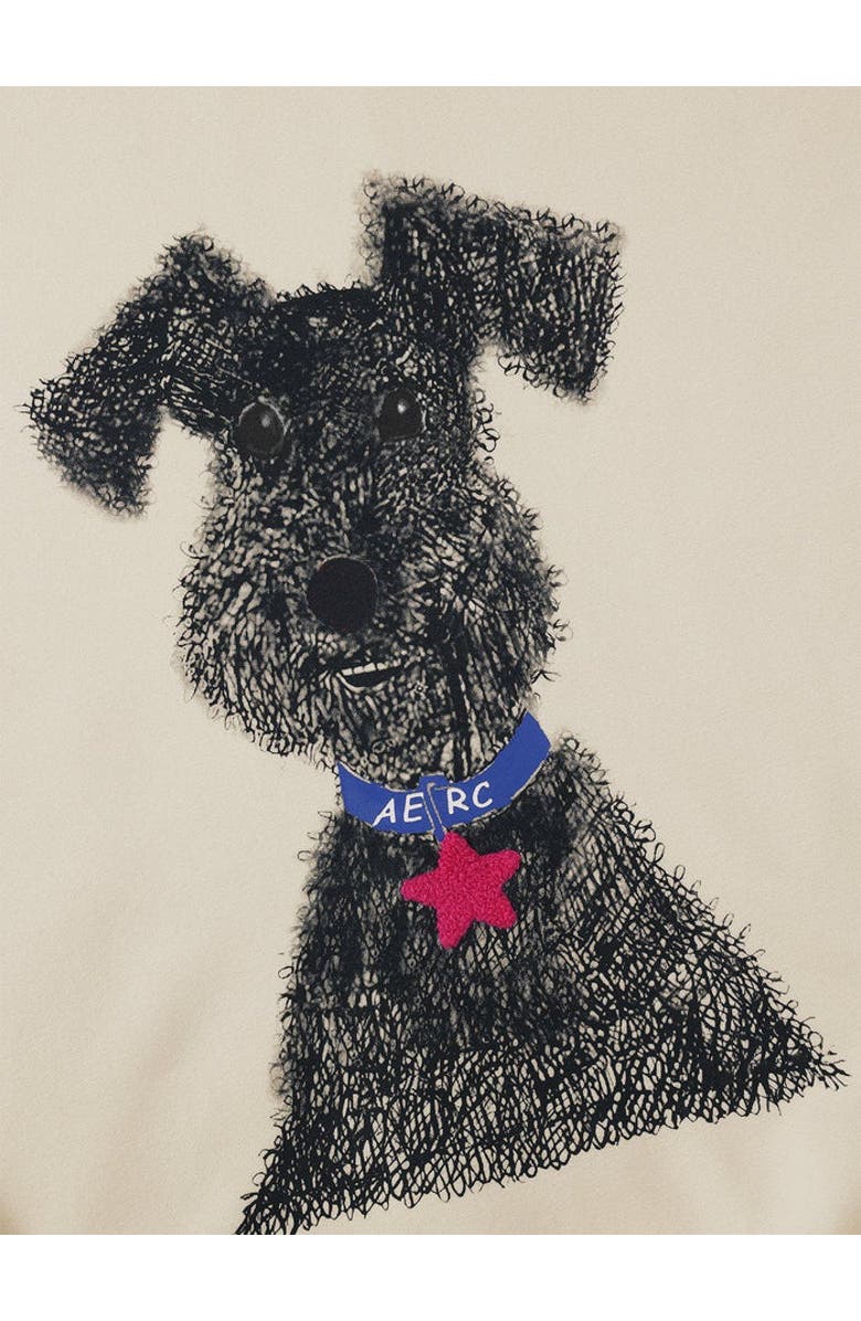 AELFRIC EDEN Graffiti Dog Eden Star Hoodie, Alternate, color, Beige