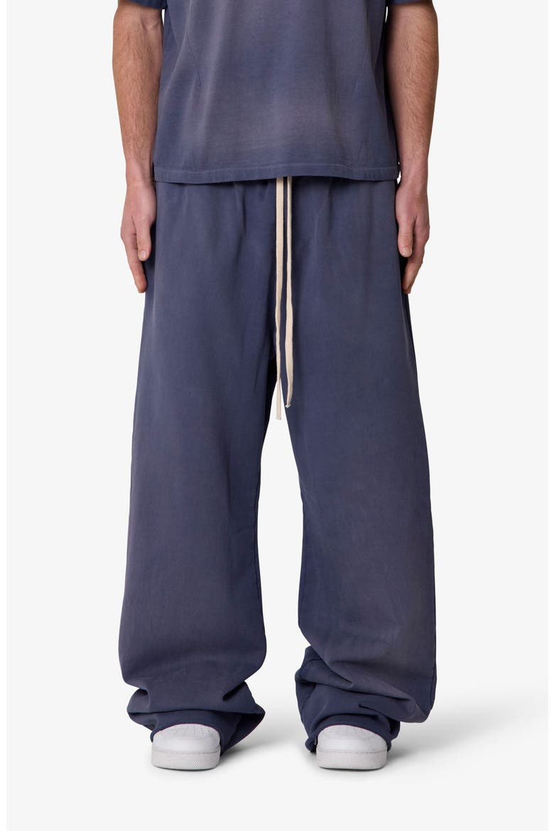 Ultra Baggy Fleece Sweatpants, Main, color, WASHED NAVY