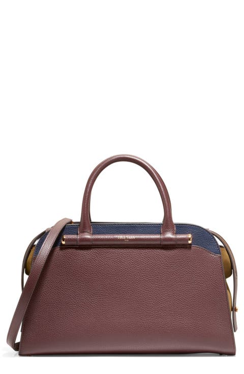 Medium Catherine Leather Satchel