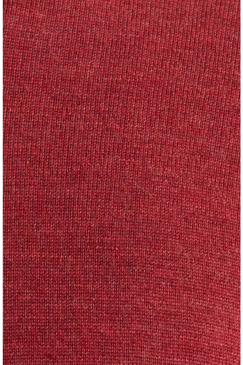 Raynor Merino Wool Quarter Zip Sweater, Alternate, color, CINNAMON