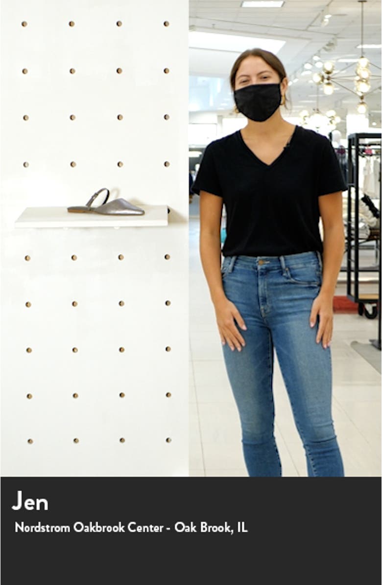 Latisha Mary Jane Pointed Toe Mule, sales video thumbnail