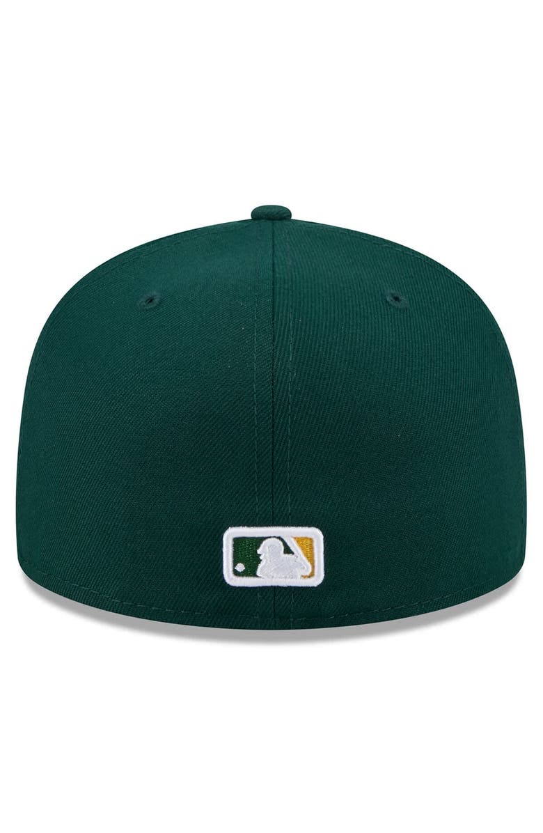 New Era Men's New Era Green Athletics 2025 Jackie Robinson Day 59FIFTY Fitted Hat, Alternate, color,