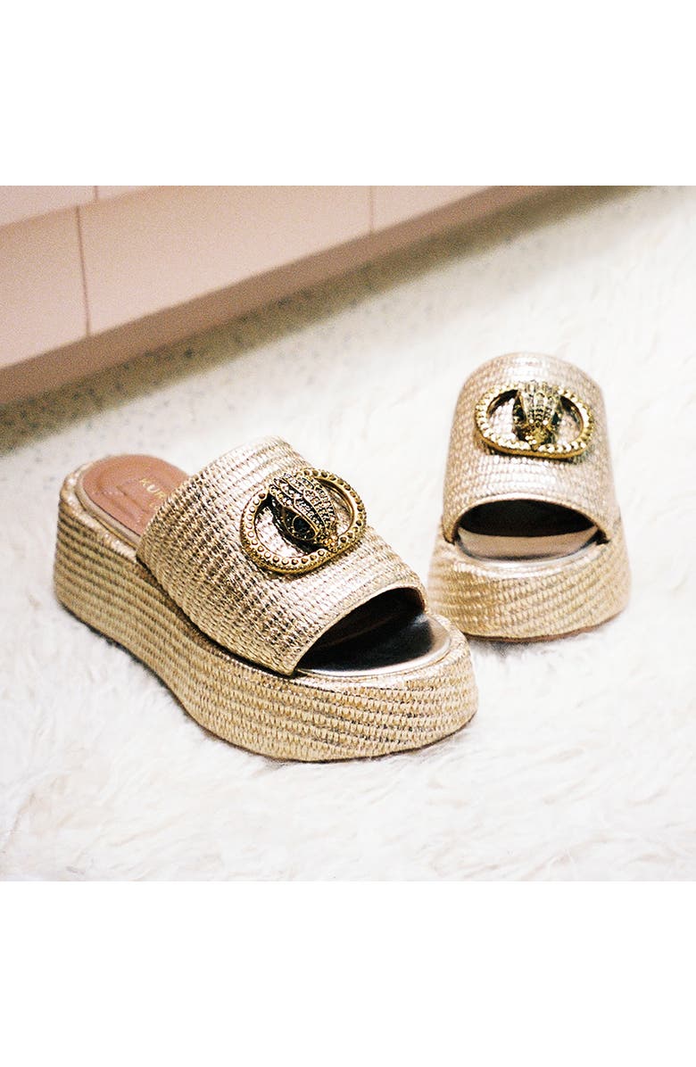 Kurt Geiger London Chelsea Flatform Slide Sandal, Alternate, color,