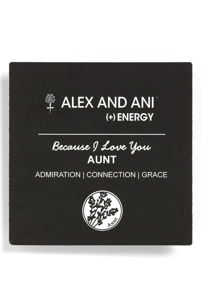 Alex and Ani 'Aunt' Expandable Wire Bangle, Alternate, color,