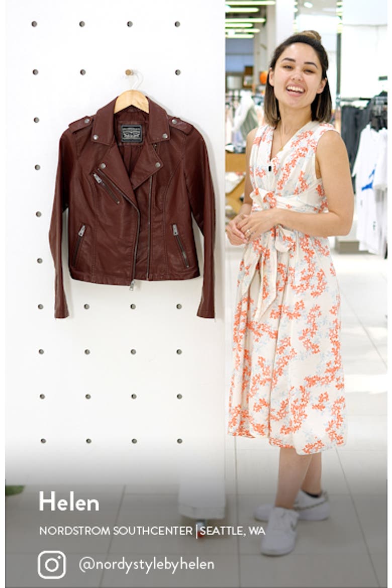 Levi's® Faux Leather Moto Jacket video