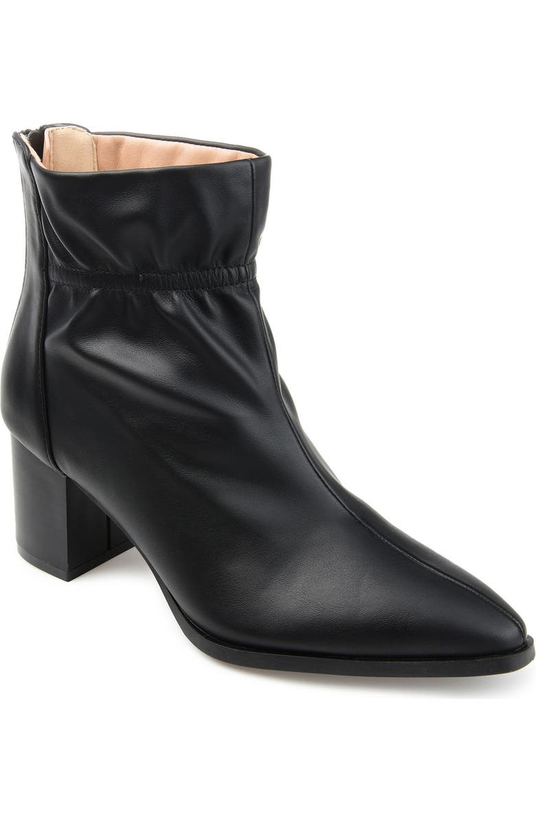 Journee Collection Heddy Vegan Leather Bootie, Main, color,
