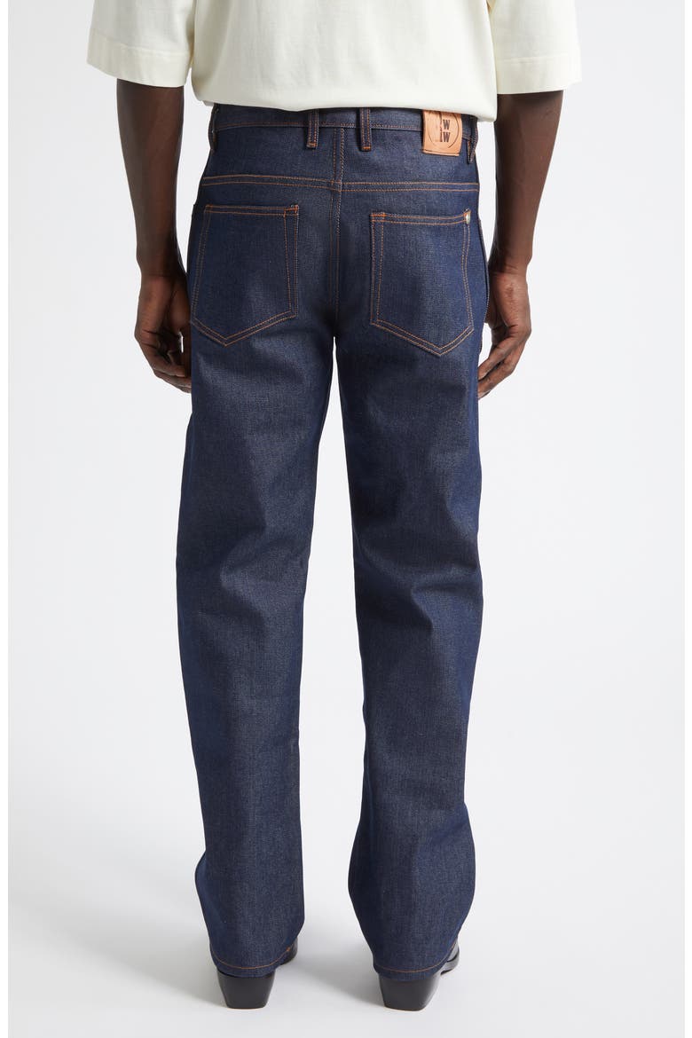 Straight Leg Denim Jeans, Alternate, color, RAW INDIGO