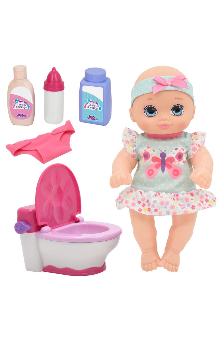 Little Darlings It's My Potty 10 Inch Doll, Main, color, Multicolored