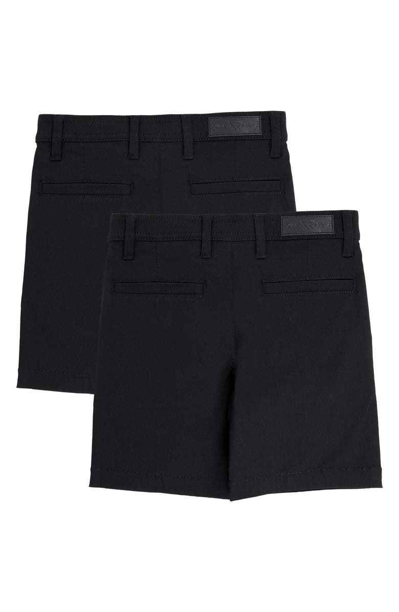 XRAY Kids' 2-Pack Flex Shorts, Alternate, color, Black/ Black