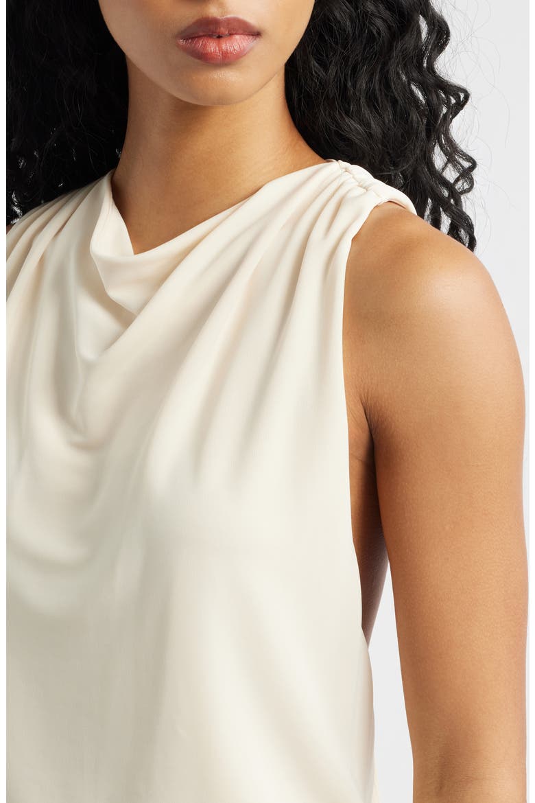 Juliete Cowl Neck Tank, Alternate, color, ECRU