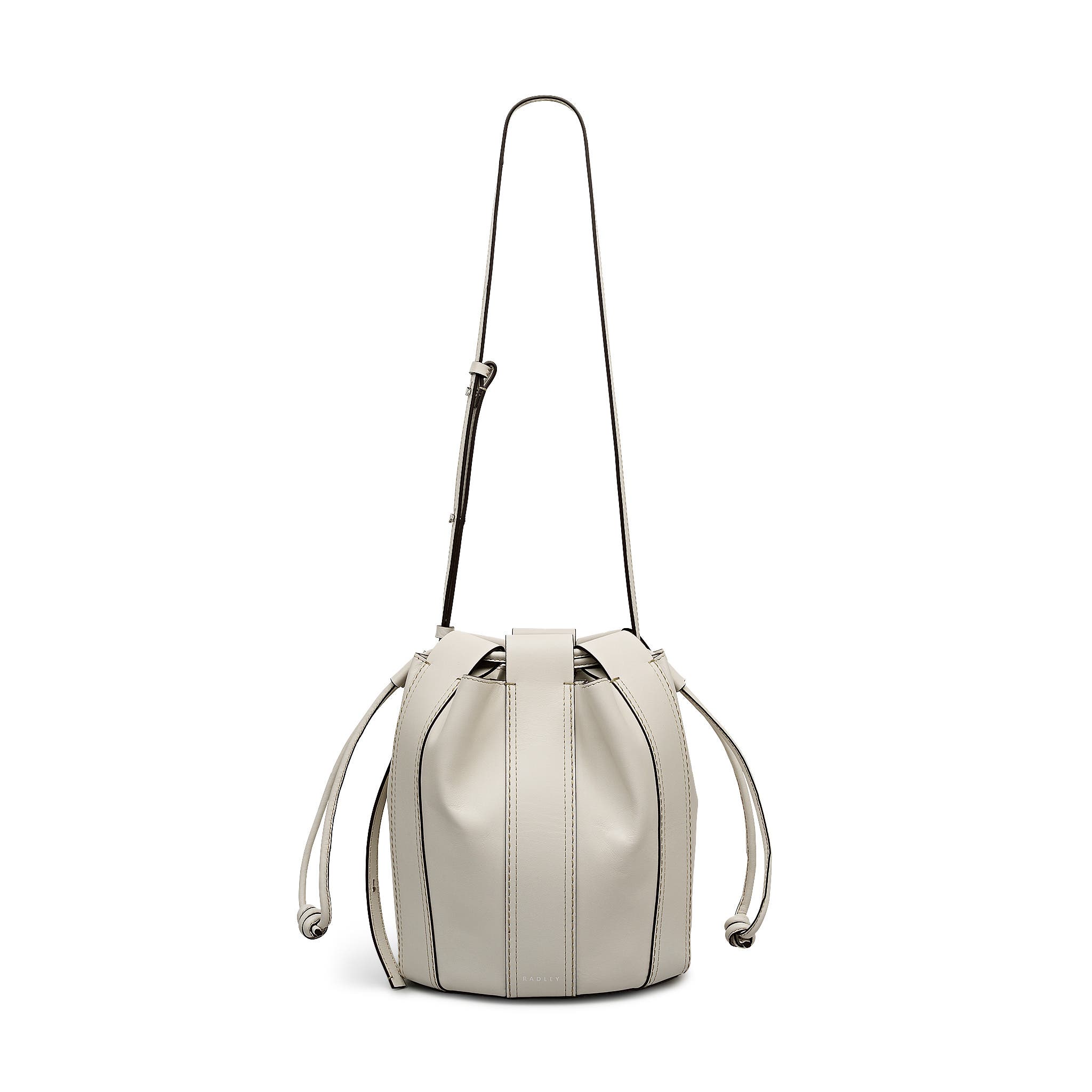 Radley The Flora Medium Drawstring Crossbody Bag, Main, color, Salt