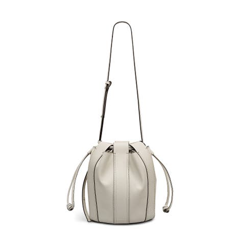 The Flora Medium Drawstring Crossbody Bag