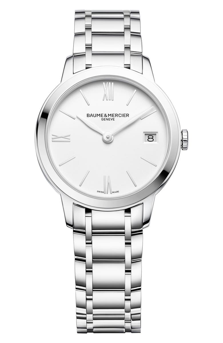 Baume & Mercier Classima 10335 Automatic Bracelet Watch, 31mm, Main, color, 