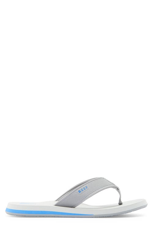 Reef The Layback Flip Flop In Grey/blue