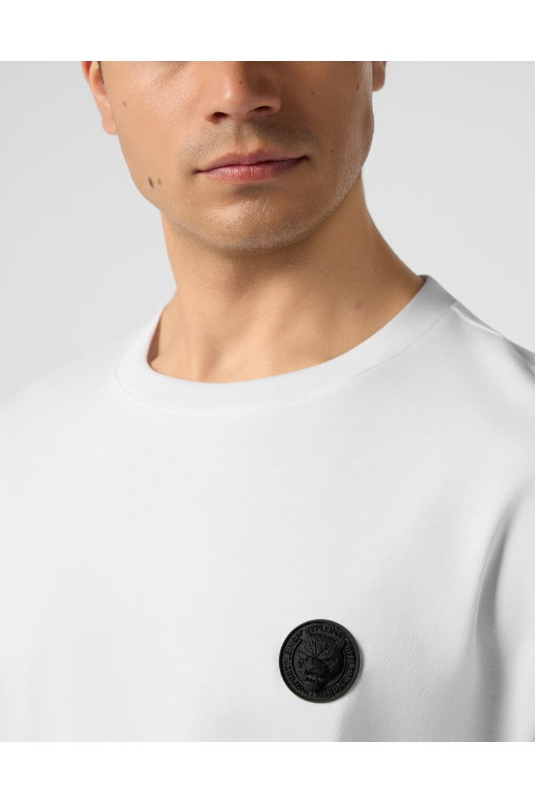 Round Neck T-Shirt 3D Tiger Men, Alternate, color, white