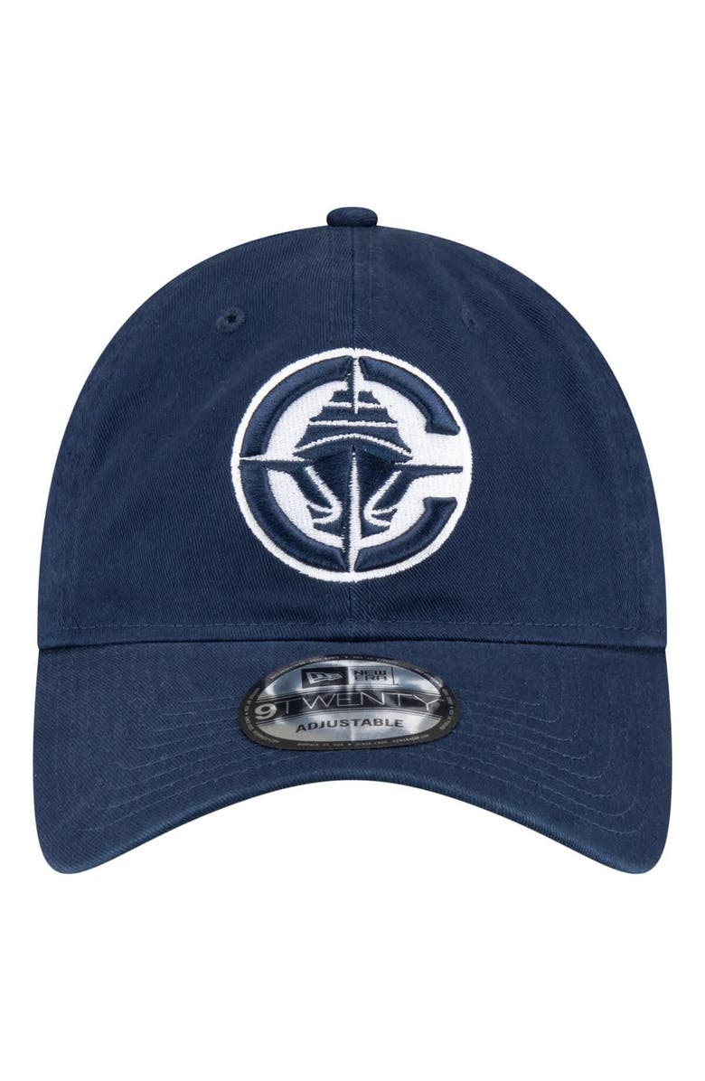 New Era Men's New Era Navy LA Clippers 9TWENTY 2.0 Adjustable Hat, Alternate, color, Navy