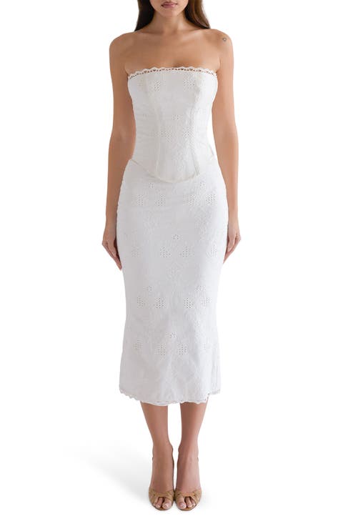 Antonie Cotton Broderie Anglaise Skirt